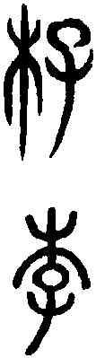 李,說文篆韻譜 ,書法字典